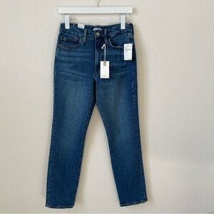 Good American Good Classic Slim Straight Jeans Size 6 / 28 Indigo280 Gap Proof